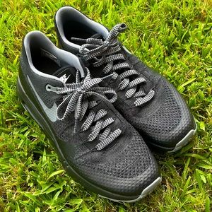 Nike iD Air Max 1 Ultra Flyknit Black and Grey 🥑